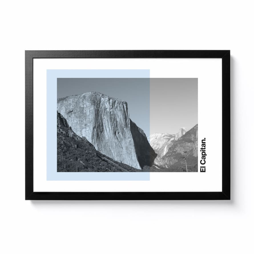 National Park Print Shop A3 El Capitan Framed Print