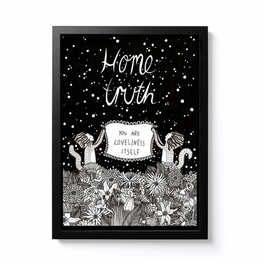Rochelle Asquith A3 Home Truth Framed Print