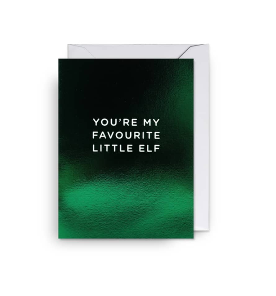 Lagom Design You're My Favourite Elf Mini Card