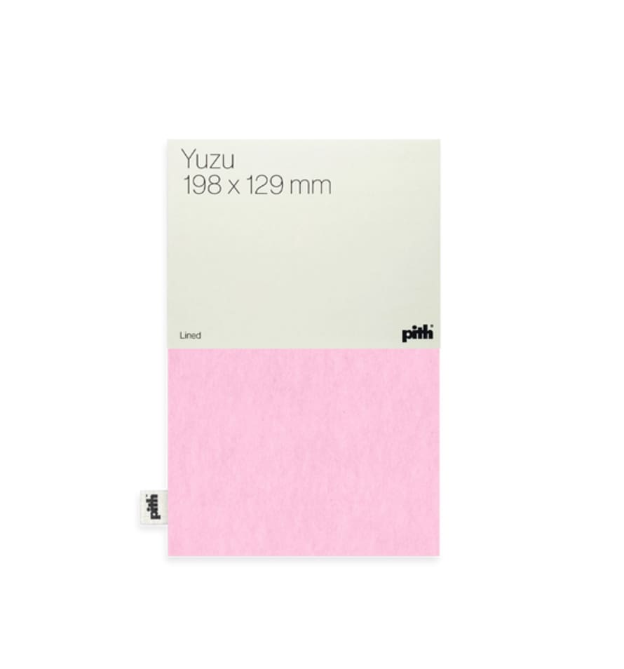 Pith Yuzu Lined Notebook, 198 X 129 Mm