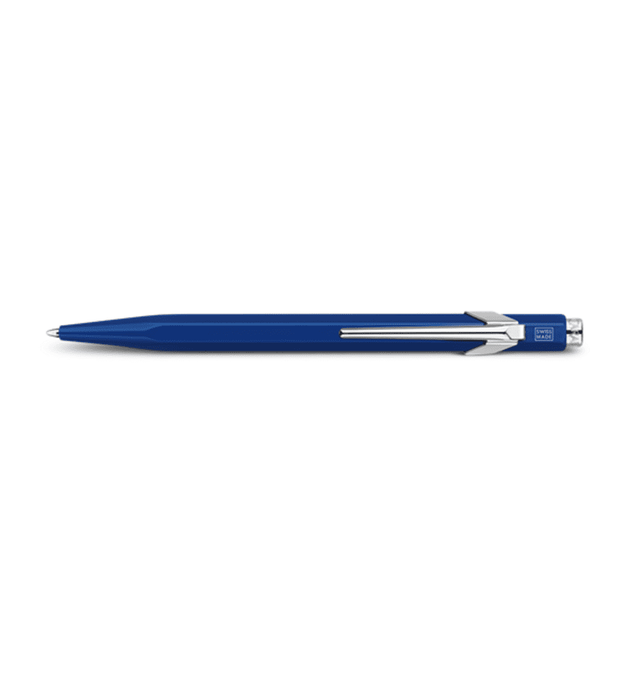 Caran d'Ache Fluoline 849 Ballpoint Pen, Classic Blue
