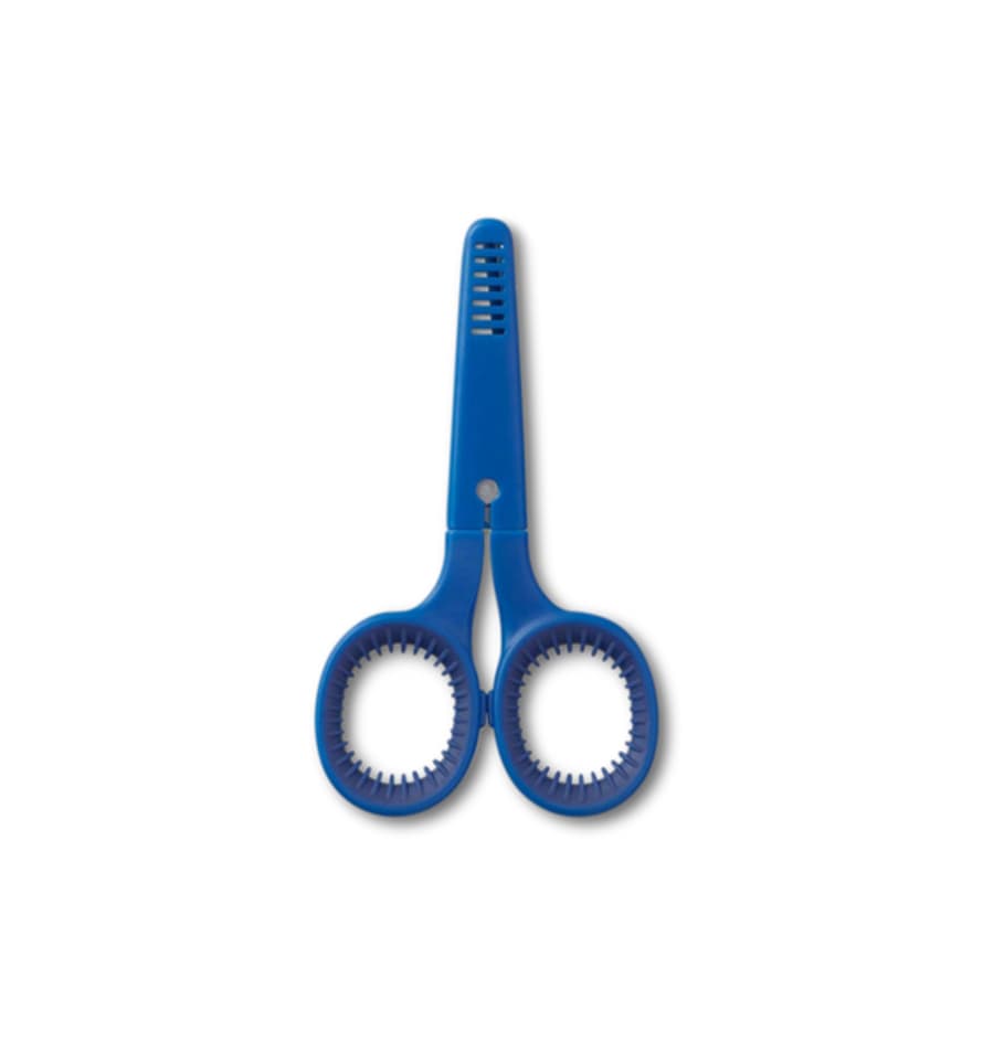 Midori Compact Mini Scissors, Blue