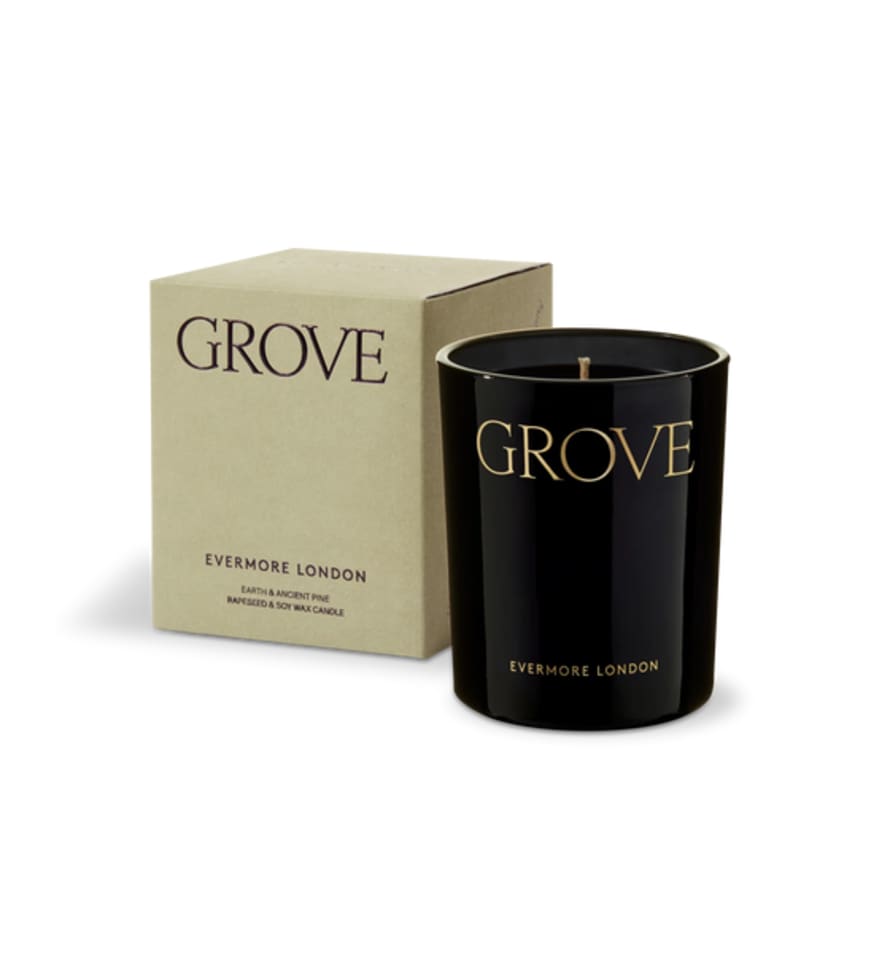 Evermore London Grove Scented Candle, Earth & Ancient Pine