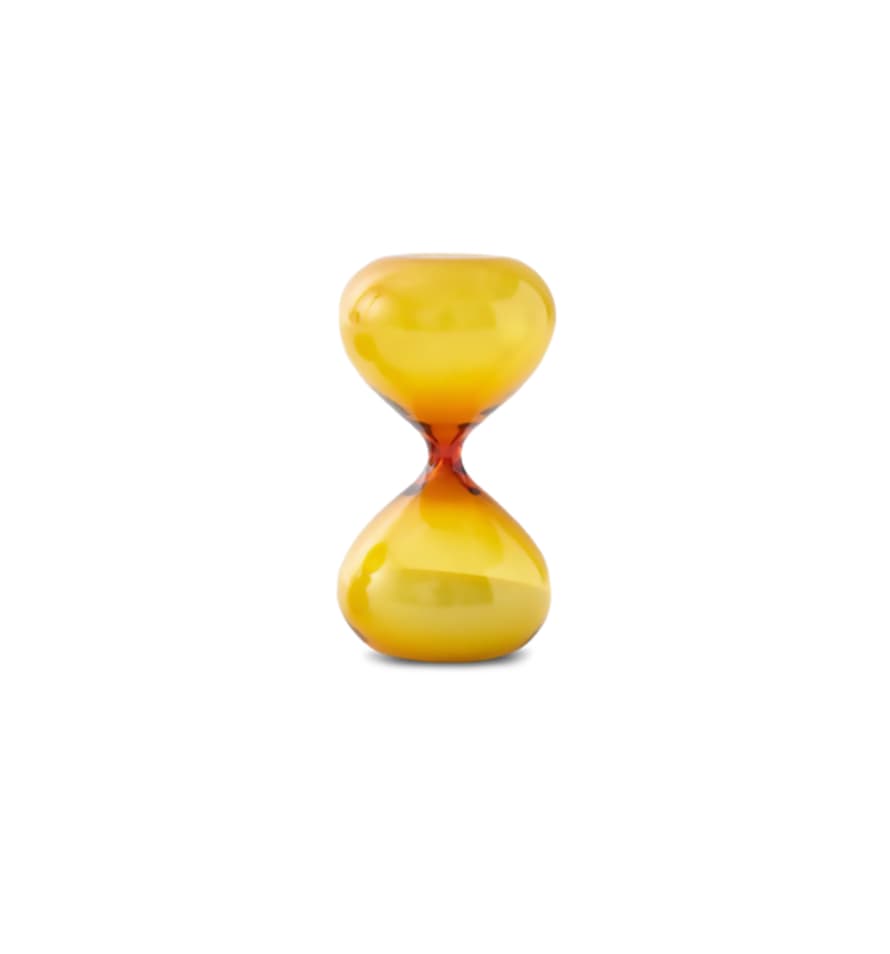 Hightide Large Hourglass Sand Timer, Amber