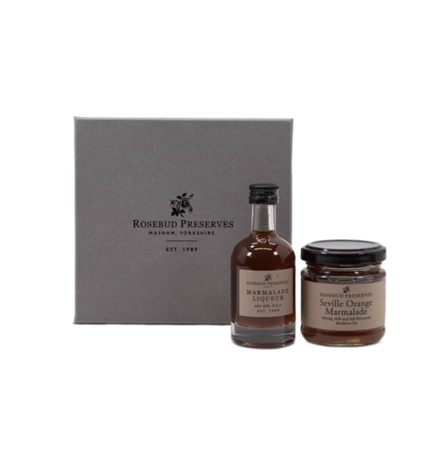 Rosebud Preserves Seville Orange Marmalade & Gin Gift Set