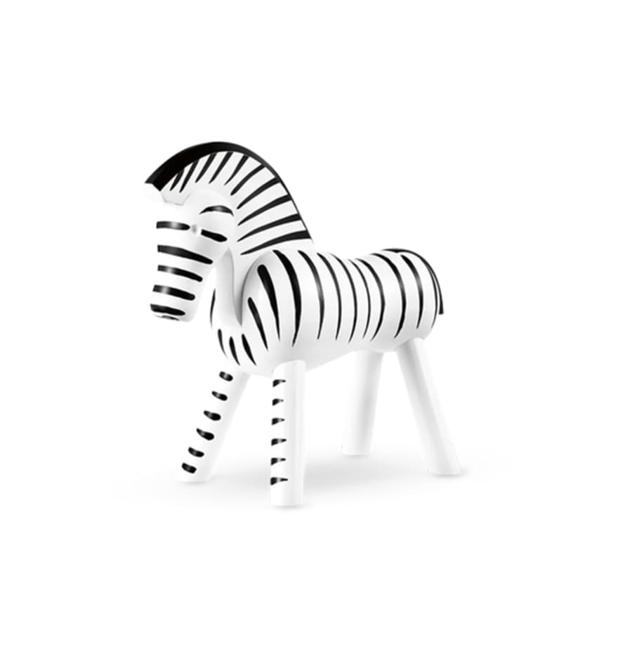 Kay Bojesen Minimalist Zebra Wooden Animal