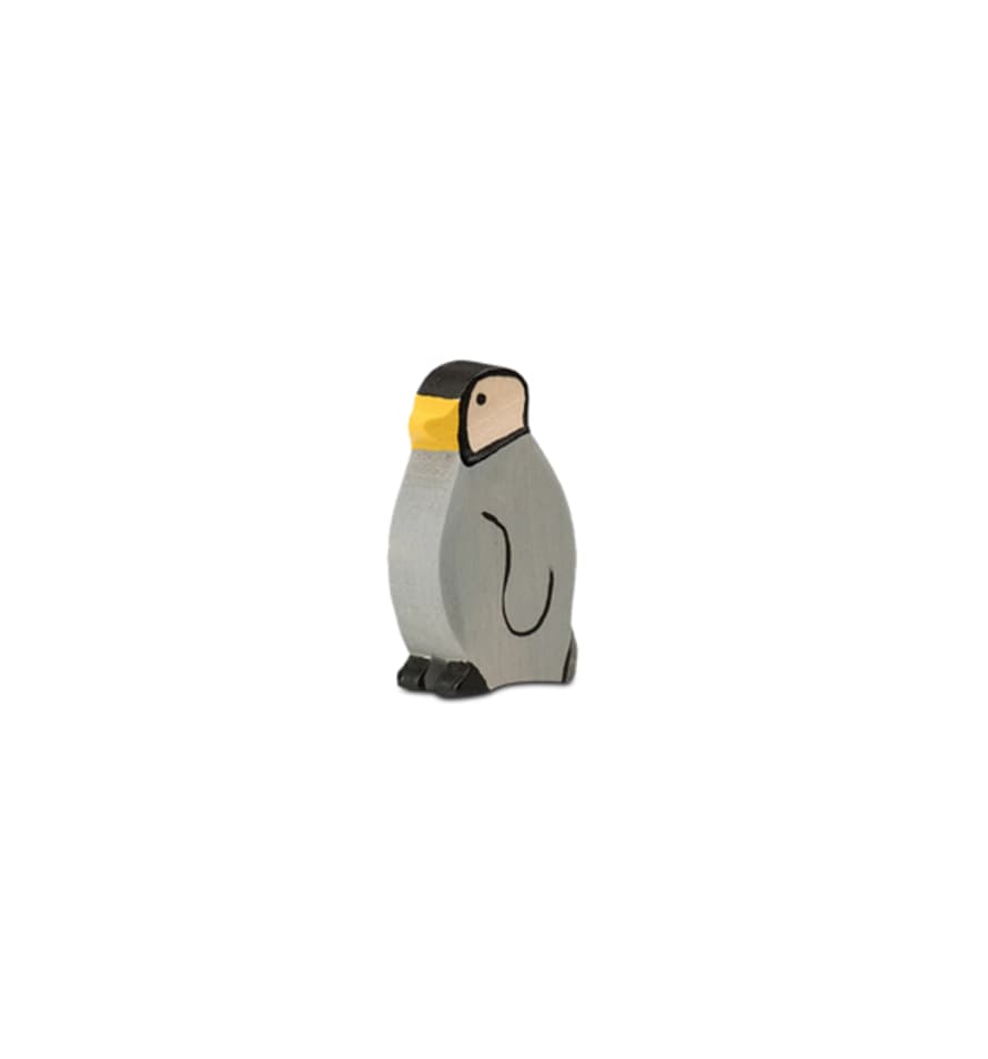Trauffer Small Penguin Chick Wooden Toy