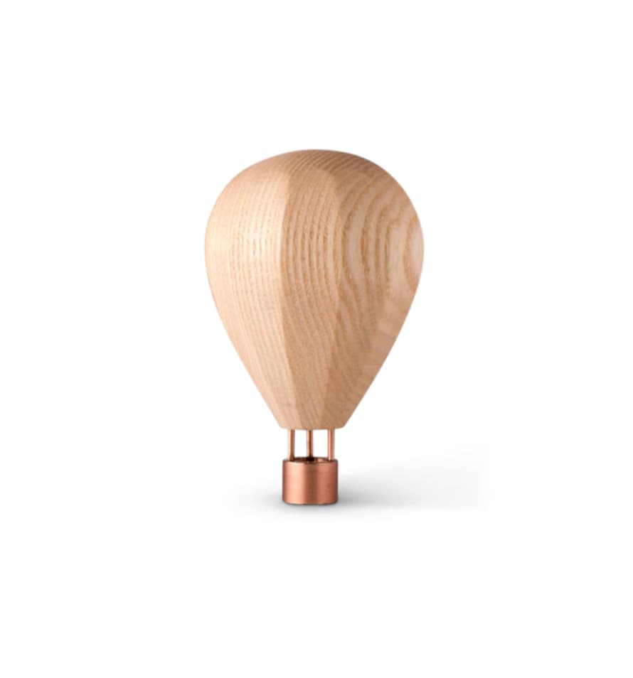Madlab Hot Air Balloon Wooden Ornament
