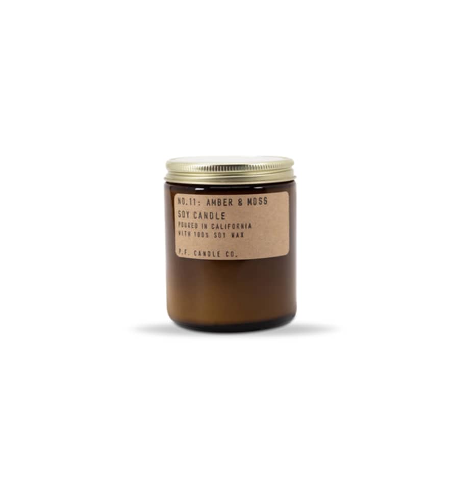 P.F. Candle Co Amber & Moss Scented Candle