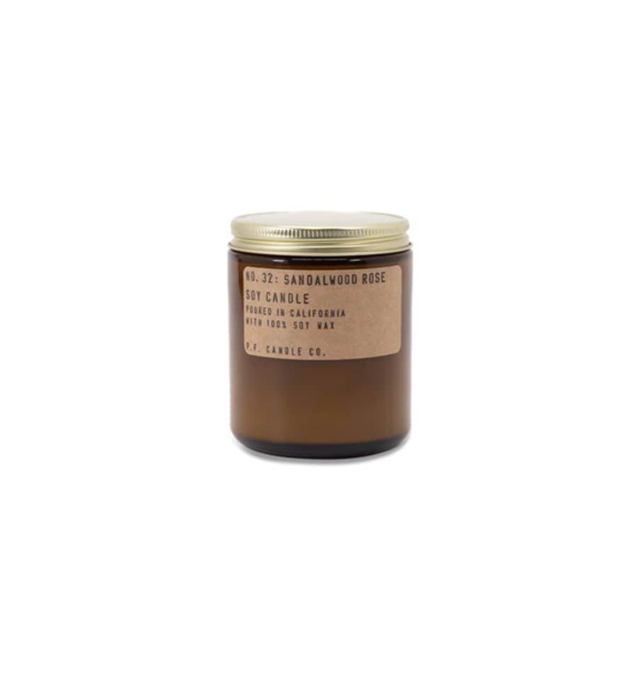 P.F. Candle Co Sandalwood Rose Scented Candle