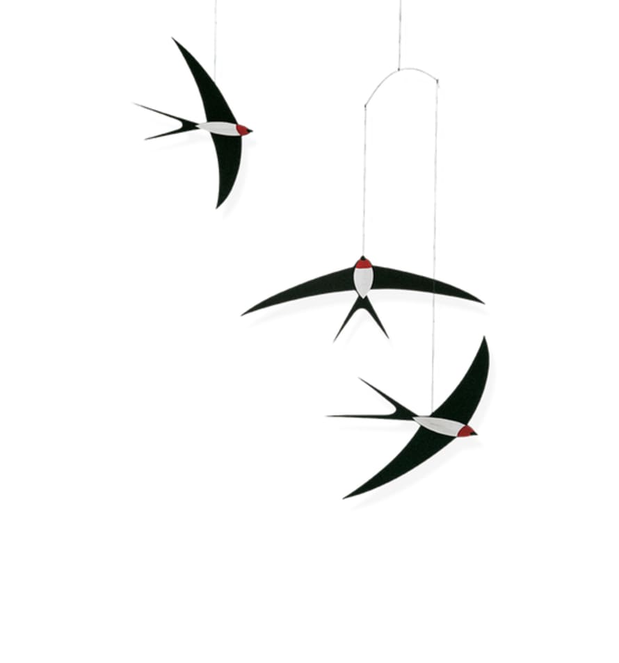 Flensted Flying Swallows Mobile