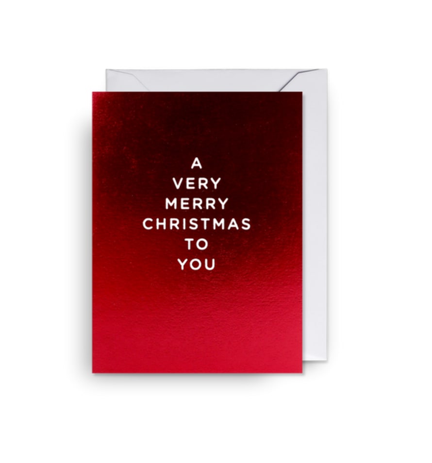 Lagom Design A Very Merry Christmas To You Mini Card
