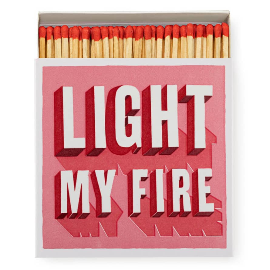 Archivist Light My Fire Matchbox With Matches