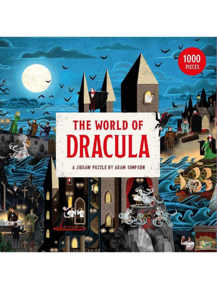 Bookspeed World Of Dracula 1000 Piece Jigsaw