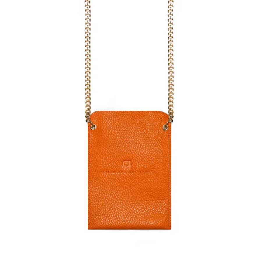 Alison Van Der Lande Leather  Cross Body Phone Holder Bag 