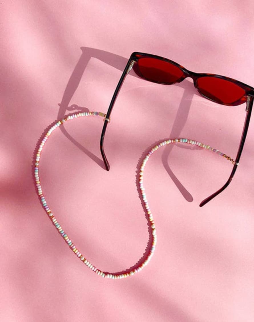 Lucent Studios Candy Pastel Beaded Sunglasses Chain