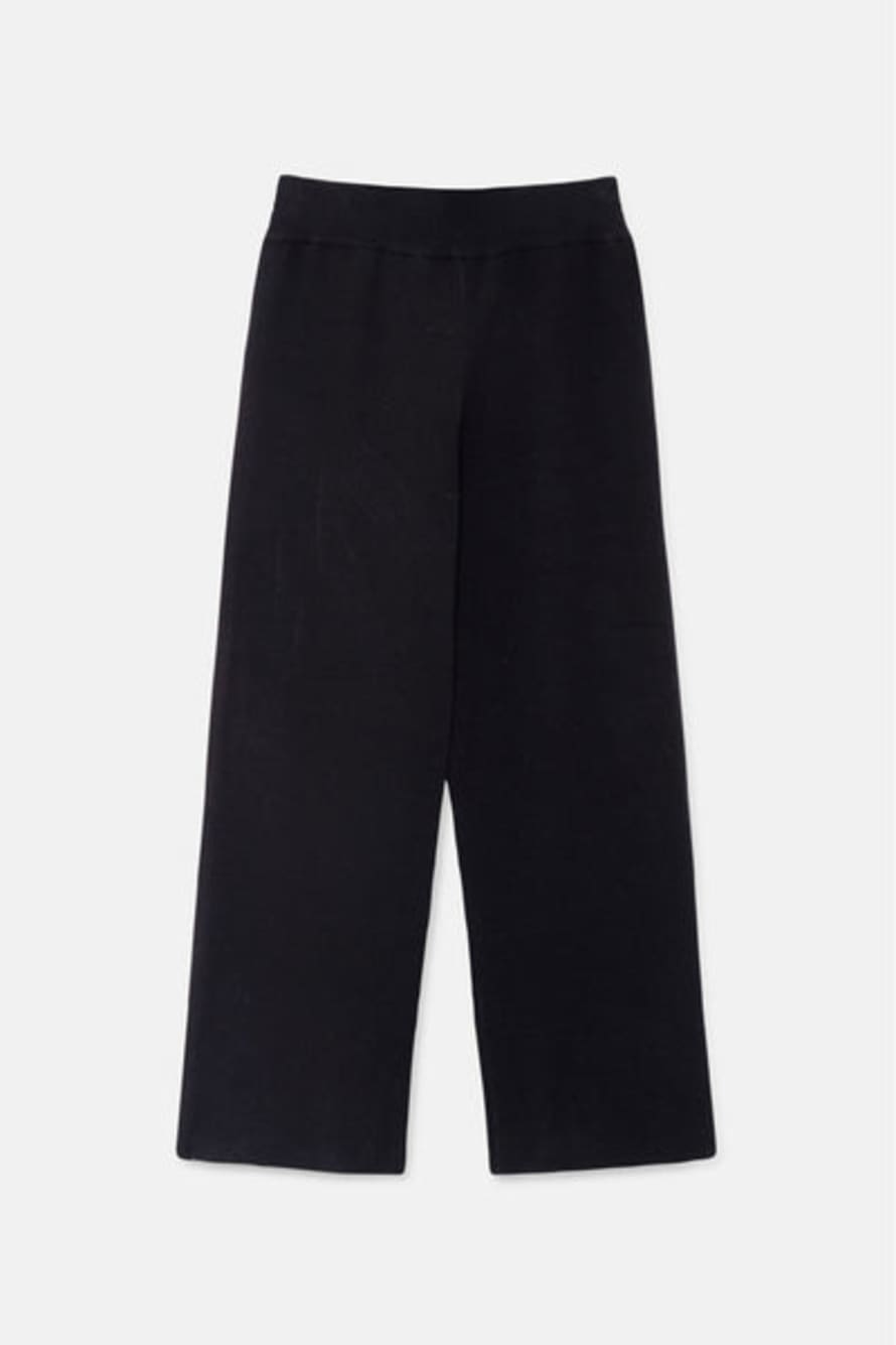 Compania Fantastica Black Knit Trousers