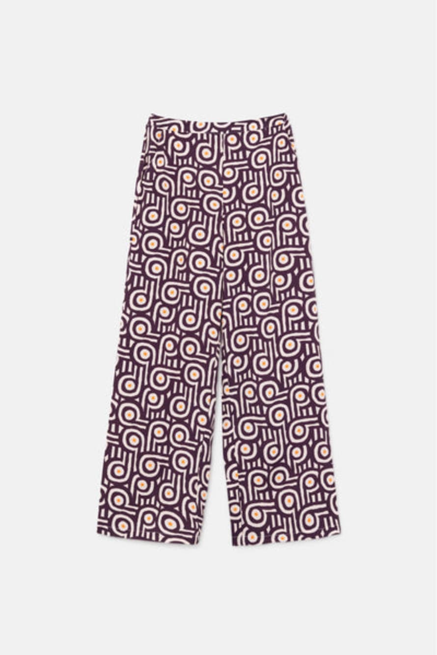 Compania Fantastica Geometric Printed Trousers
