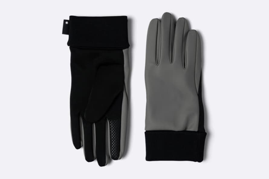Rains Grey Gloves