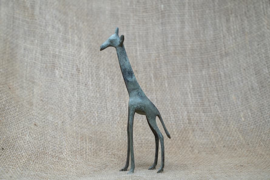 botanicalboysuk Bronze Giraffe - Chad 20cm.2