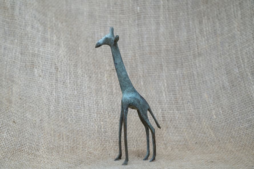 botanicalboysuk Bronze Giraffe - Chad 20cm.3