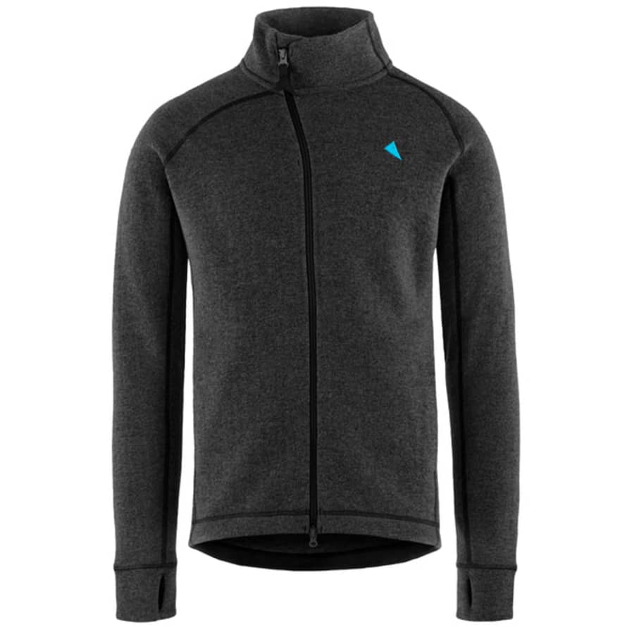 Klattermusen Klattermusen Balder Zip Thermal Mid Layer - Charcoal