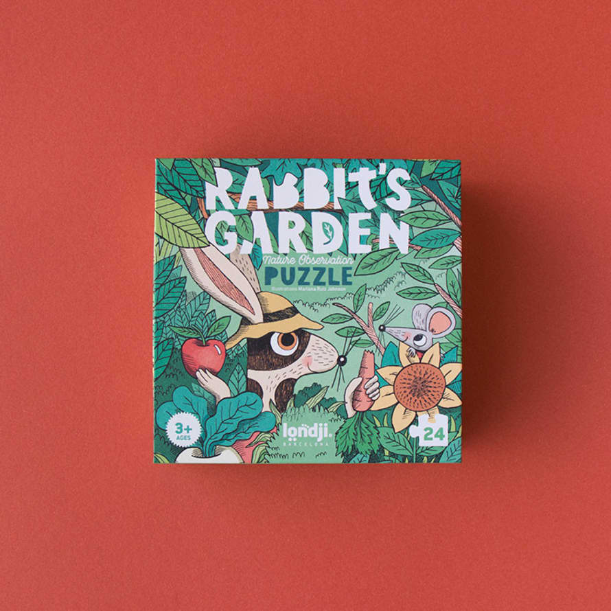 Londji Puzzle 24 Pezzi - Rabbit's Garden - Londji