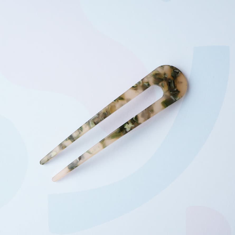 Custom Made Laurel Hair Pin - Camouflage