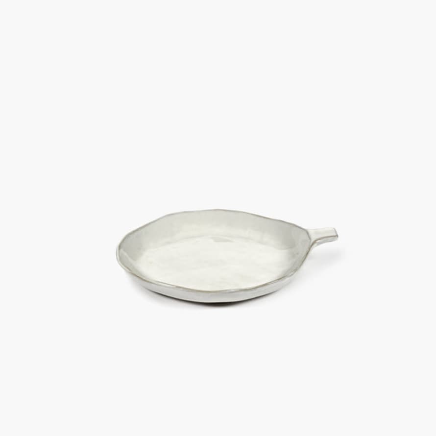 Serax La Mere Plate with Handle - Off White