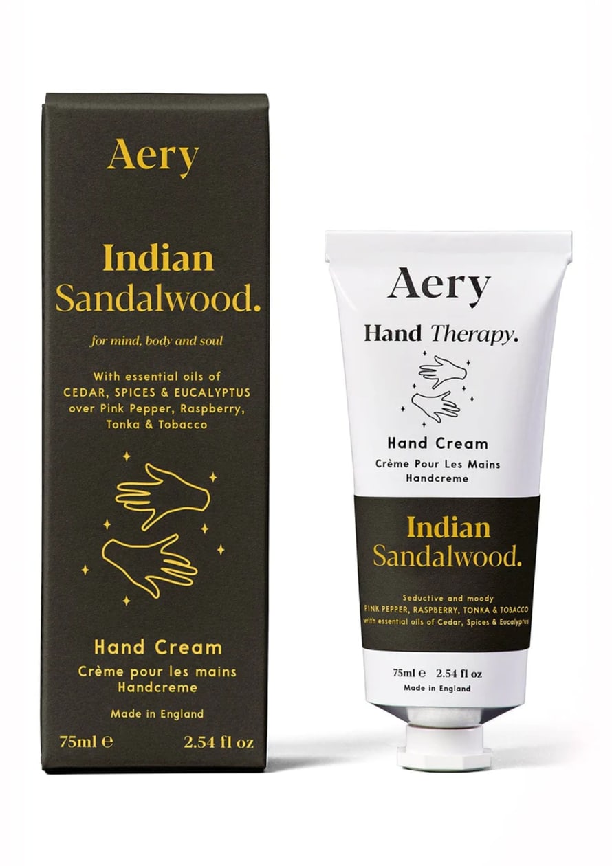 Aery Pepper Raspberry and Tonka Indian Sandalwood Hand Cream 