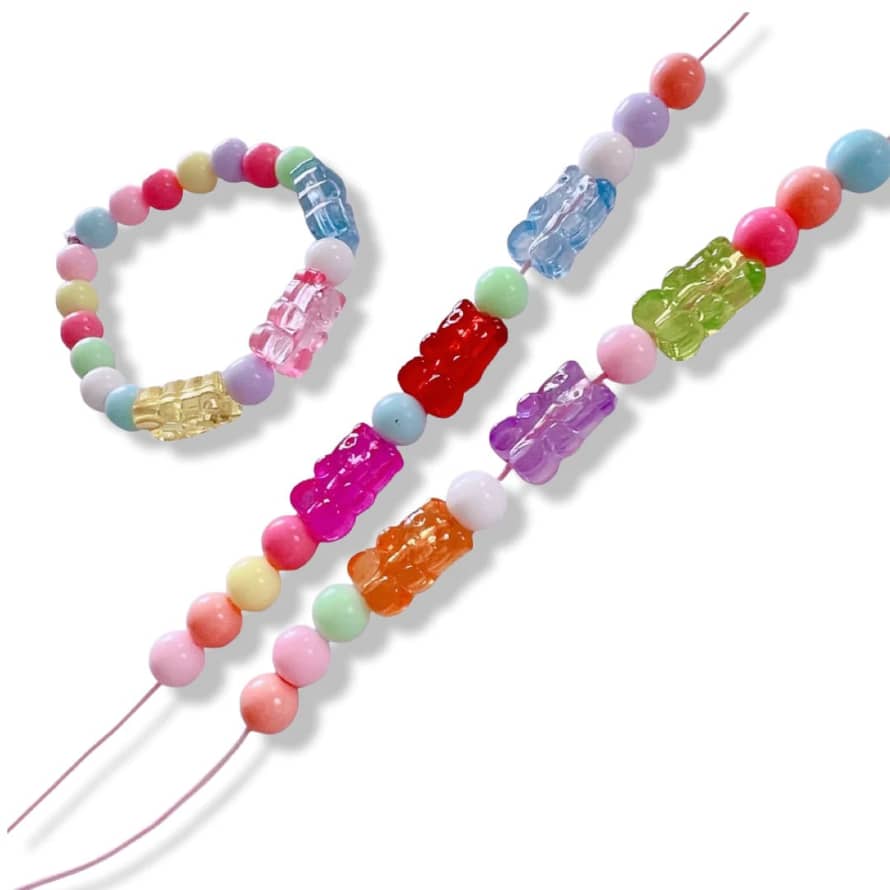 Pop Cutie Pop Cutie Gummy Bear Diy Bracelet Set