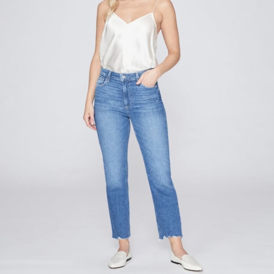 Paige  Sarah Straight Crop - Love Letter Distressed