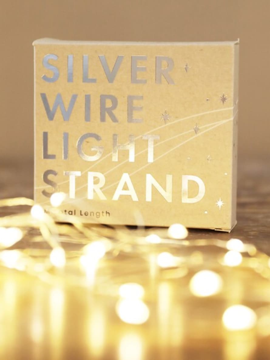 Lisa Angel 30 Battery Led Silver Wire String Lights