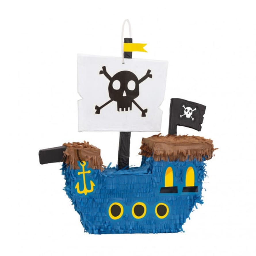 cotillons Alsace Pinata Pirate Ship 43 X 50 Cm