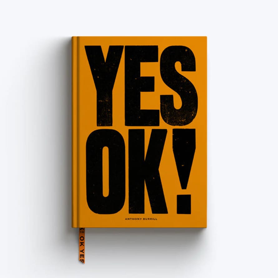 Anthony Burrill 'yes Ok!' Lined Notebook