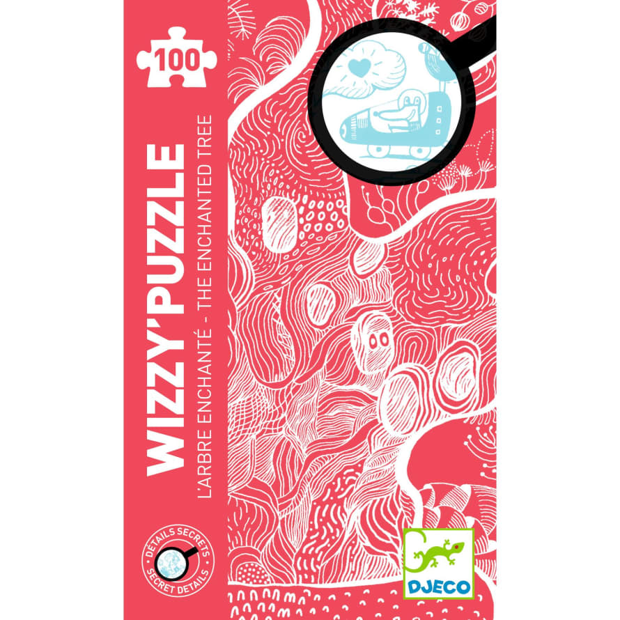 Djeco  Wizzy Puzzle 100 Pezzi - The Enchanted Tree