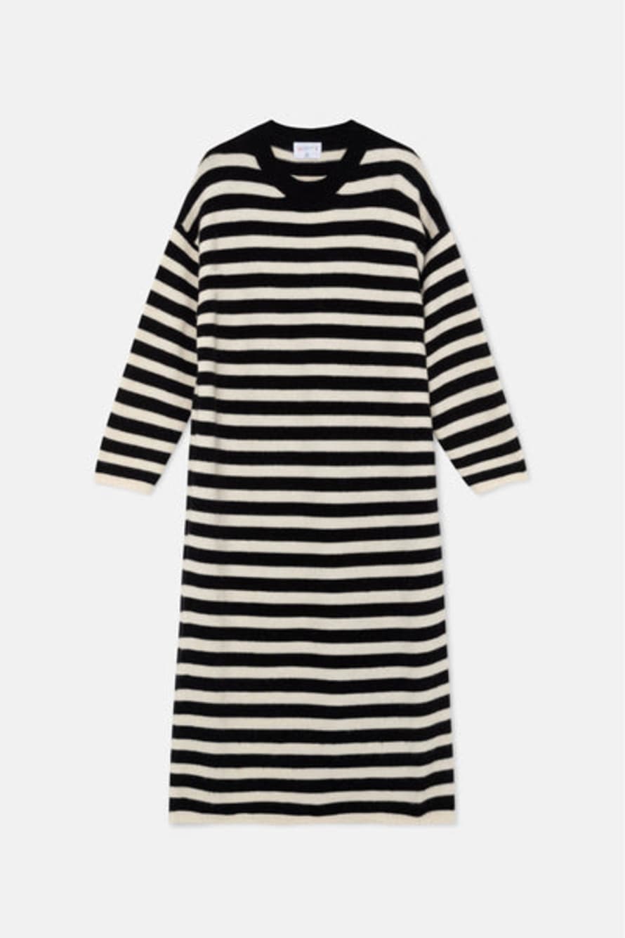 Compania Fantastica Compania Fantastica Striped Knitted Dress