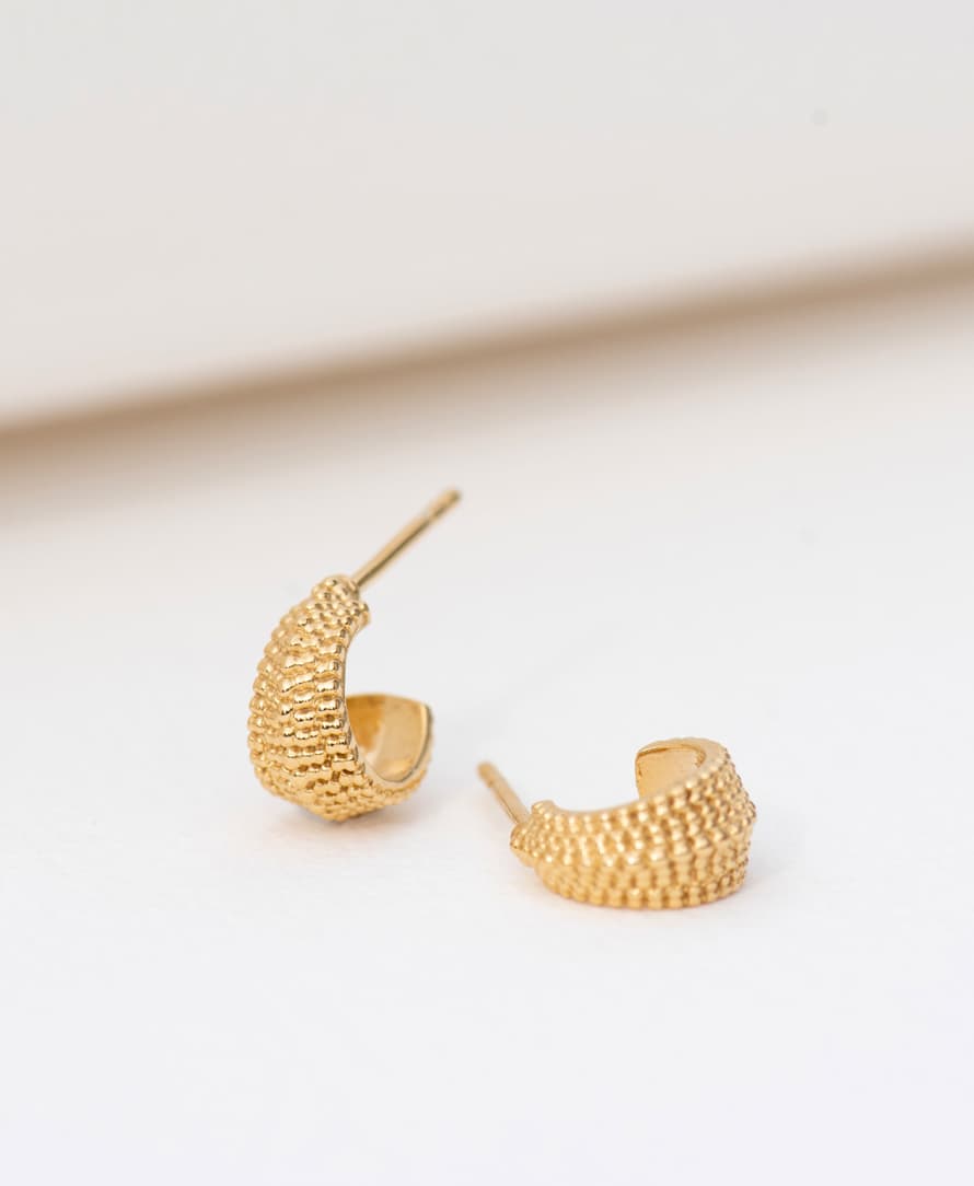 Zoe and Morgan  Lily Gold Earrings 
