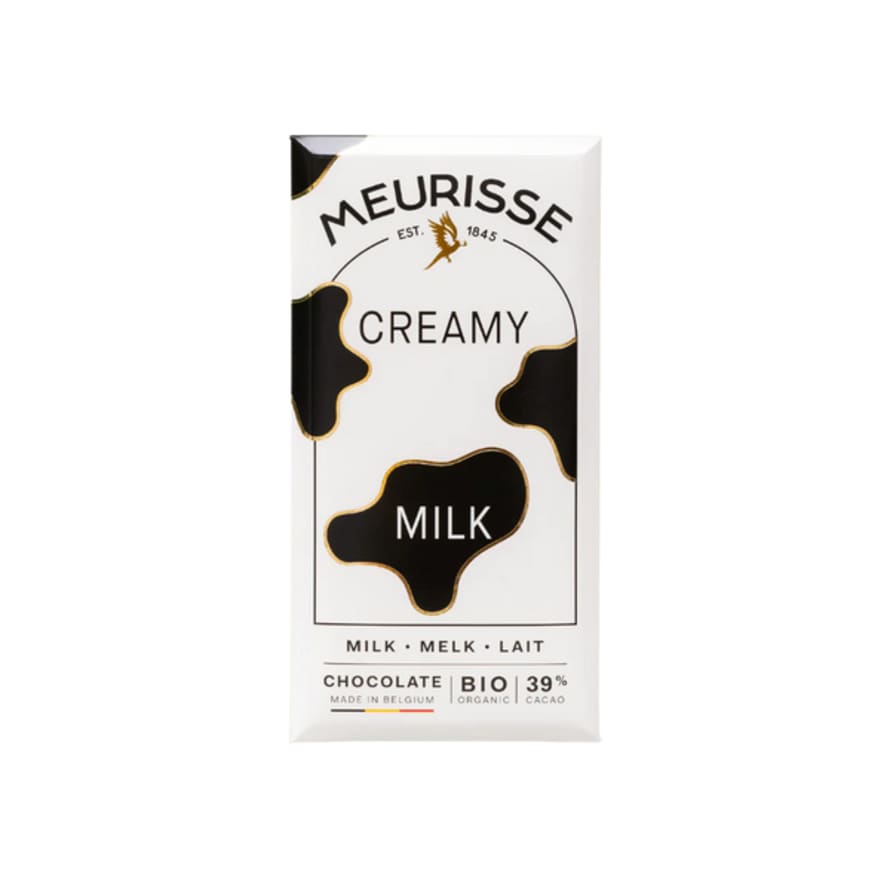 Meurisse Creamy Milk 39% Chocolate 100g