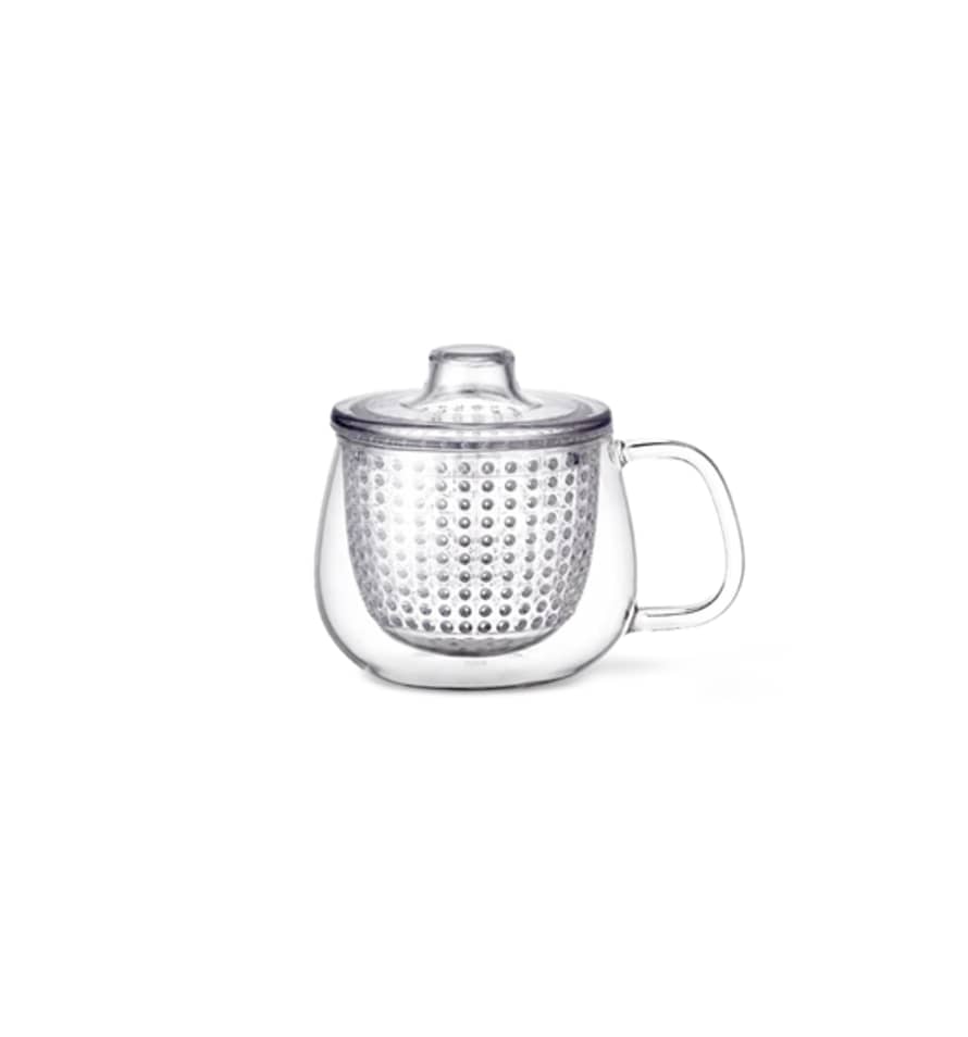 Kinto Unitea Glass Mug With Tea Infuser, Clear 350 Ml