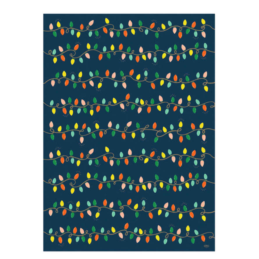 Rifle Paper Co. Holiday Lights Gift Wrap Roll