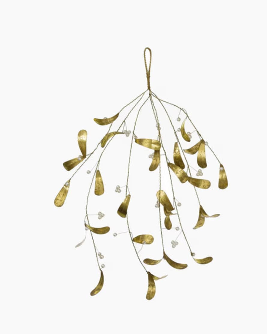 Bungalow DK Gold Hanging Mistletoe