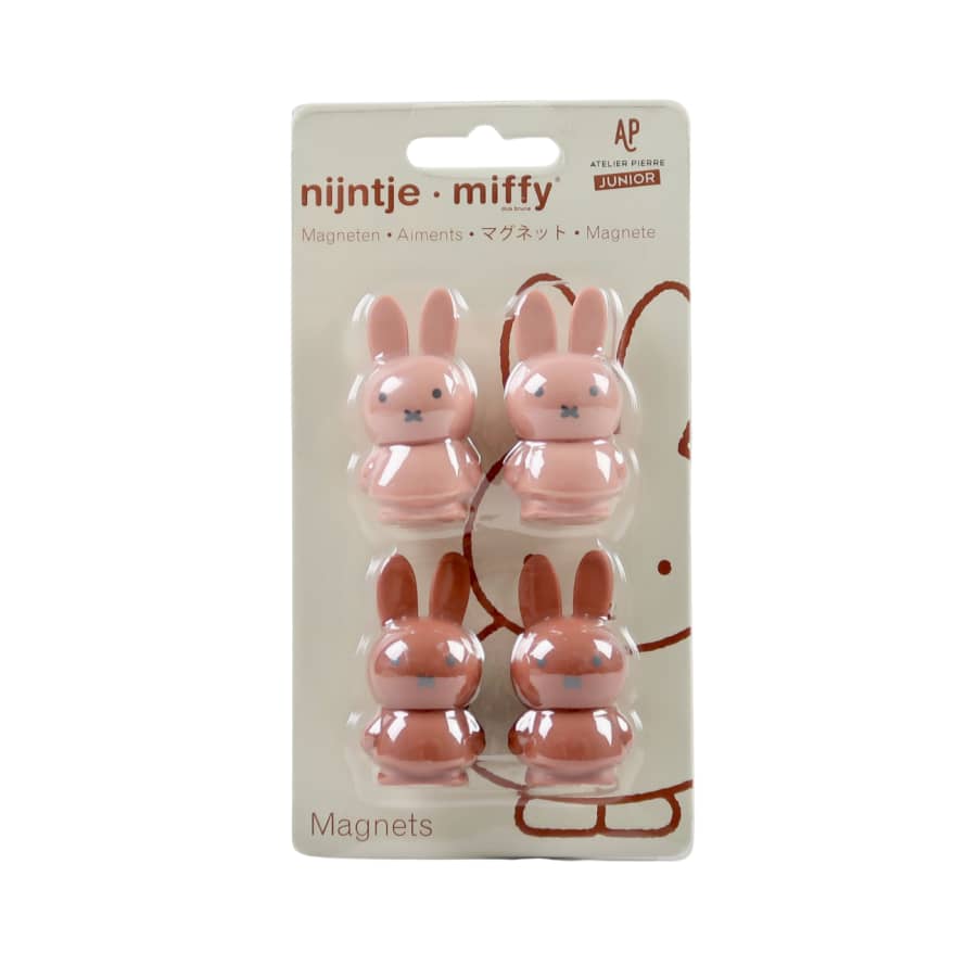 Miffy Miffy Magnet Set - Terracotta & Powder