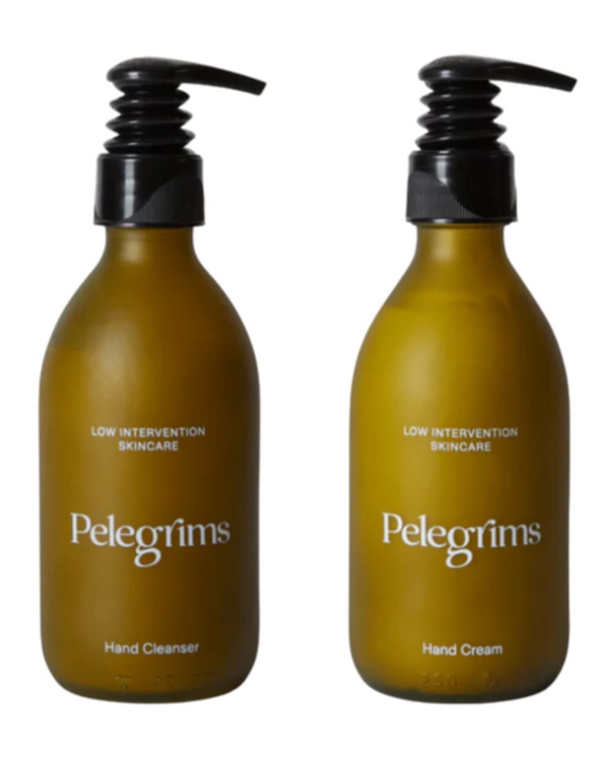 Pelegrims Hand Cleanser And Hand Cream Set