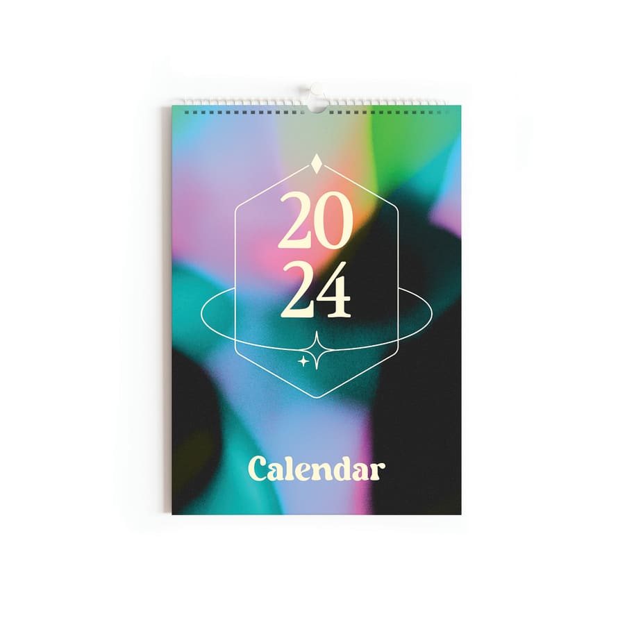 Sofe Store A4 Gradient 2024 Calendar
