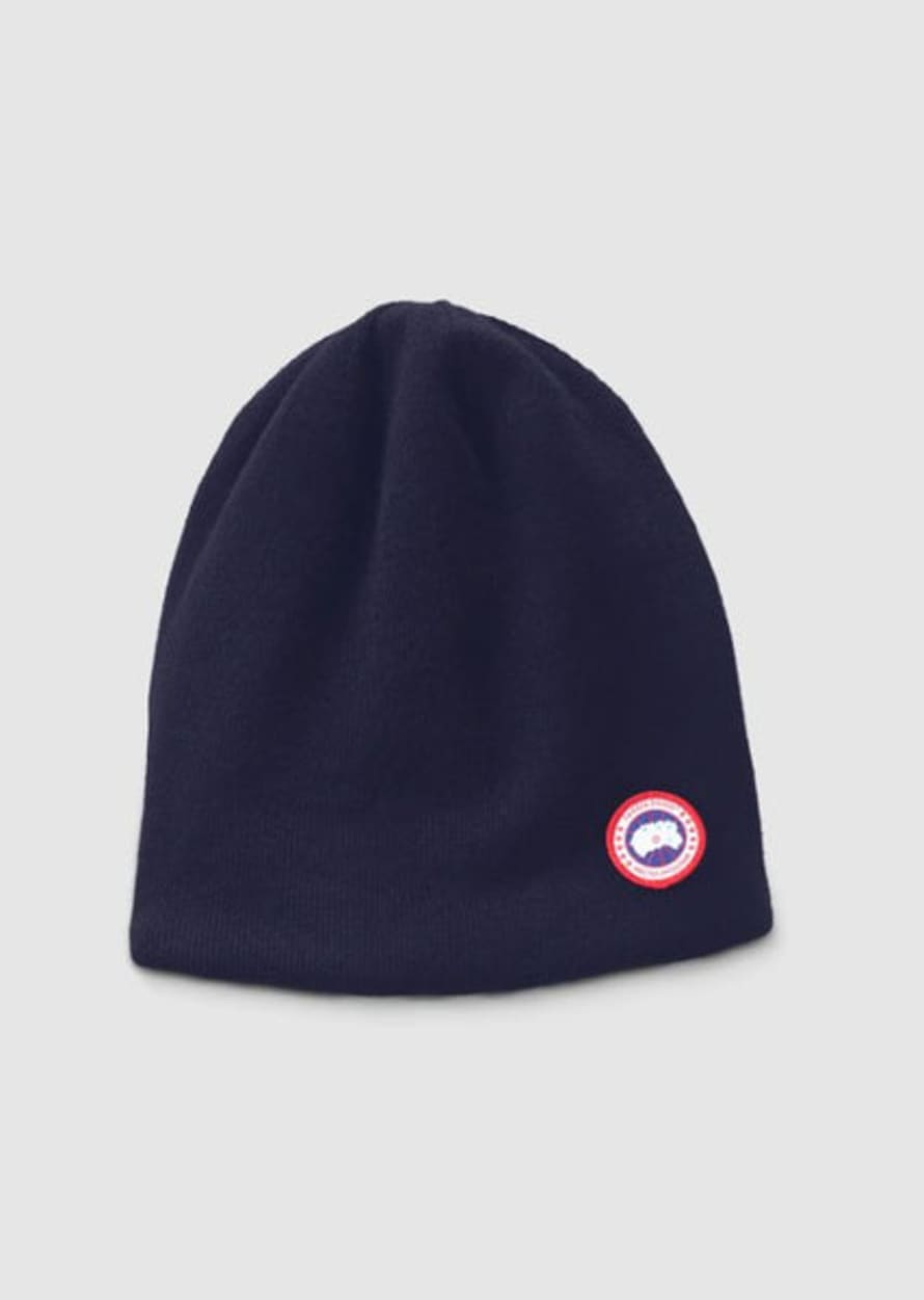 Canada Goose Standart Merinowollmütze Navy Heather