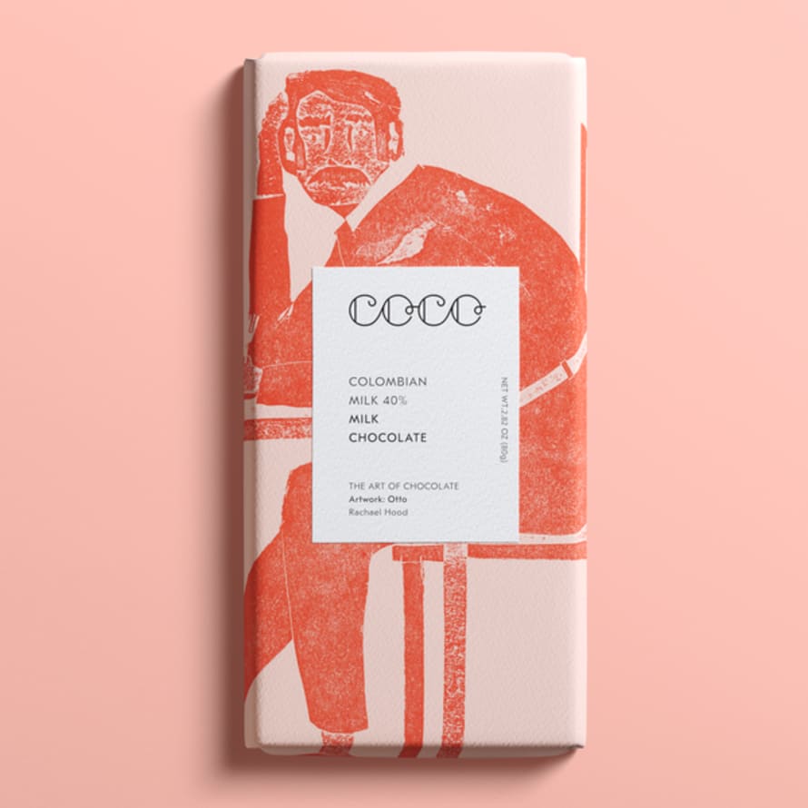 Coco Chocolatier | Colombian Milk 40% Chocolate Bar