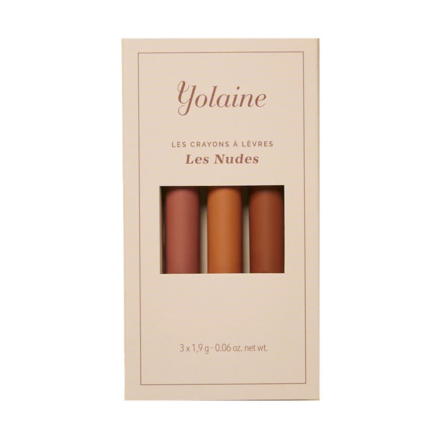 Yolaine Paris Lip Pencils Palette - The  Nude