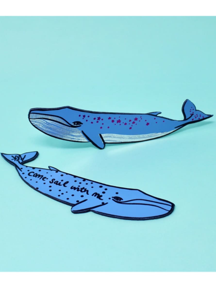 Ark Colour Design Whale ‘sail With Me’ Bookmark