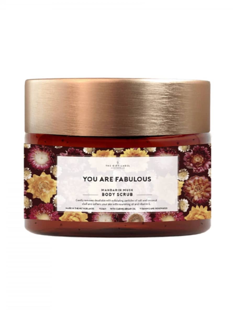 The Gift Label Body Salt Scrub - You Are Fabulous